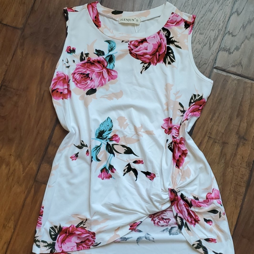 IGENJUN sleeveless top